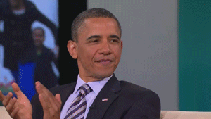 GIF animado (72497) Obama aplaudiendo