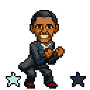 GIF animado (72498) Obama bailando