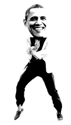 GIF animado (72500) Obama gangnam style
