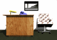 GIF animado (65145) Oficina silla moviendose