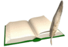 GIF animado (64833) Paginas libro pluma