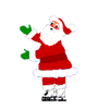 GIF animado (60813) Papa noel baile patines