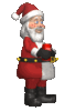 GIF animado (60694) Papa noel bebiendo