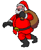 GIF animado (60990) Papa noel bolsa