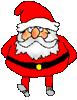 GIF animado (60702) Papa noel caminando