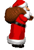GIF animado (60993) Papa noel cargando saco