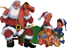 GIF animado (60601) Papa noel carta ninos