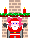 GIF animado (63290) Papa noel chimenea