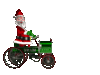 GIF animado (60707) Papa noel coche