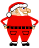 GIF animado (60879) Papa noel culo