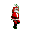 GIF animado (60814) Papa noel dando vueltas