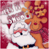 GIF animado (60715) Papa noel deja que nieve
