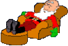 GIF animado (60719) Papa noel dormido