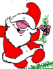 GIF animado (60886) Papa noel feliz