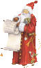 GIF animado (60608) Papa noel leyendo carta