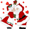 GIF animado (60935) Papa noel mama noel