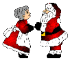 GIF animado (60936) Papa noel mama noel amor