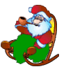 GIF animado (60744) Papa noel mecedora