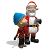 GIF animado (60753) Papa noel nino