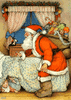 GIF animado (60756) Papa noel ninos escondidos