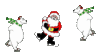 GIF animado (60899) Papa noel osos polares