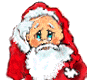 GIF animado (60588) Papa noel pensativo