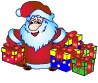 GIF animado (60960) Papa noel regalos