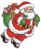 GIF animado (60962) Papa noel regalos
