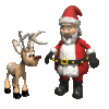 GIF animado (60982) Papa noel rudolph