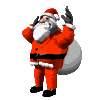 GIF animado (60996) Papa noel saco