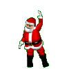 GIF animado (60823) Papa noel saltando