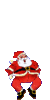GIF animado (60911) Papa noel saltando