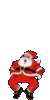 GIF animado (60912) Papa noel saltando