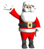GIF animado (60772) Papa noel saludando