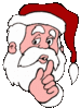GIF animado (60591) Papa noel silencio