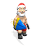 GIF animado (60917) Papa noel tabla surf