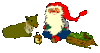 GIF animado (60778) Papa noel toro