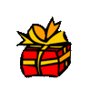 GIF animado (61100) Paquete regalo navidad