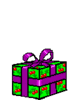 GIF animado (61101) Paquete regalo navidad