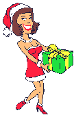 GIF animado (61103) Paquete regalo navidad