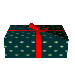 GIF animado (61140) Paquete regalo navideno