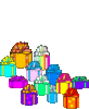 GIF animado (61147) Paquetes regalos navidenos