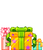 GIF animado (61152) Paquetes regalos navidenos