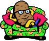 GIF animado (63796) Patata sofa