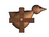 GIF animado (64501) Pato madera