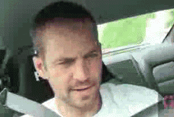 GIF animado (66804) Paul walker conduciendo coche