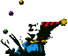 GIF animado (72151) Payaso malabarista