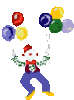 GIF animado (72360) Payaso saltando
