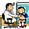 GIF animado (72247) Pediatra midiendo pulsaciones