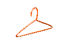 GIF animado (65669) Percha naranja